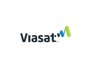 Viasat logo on white background