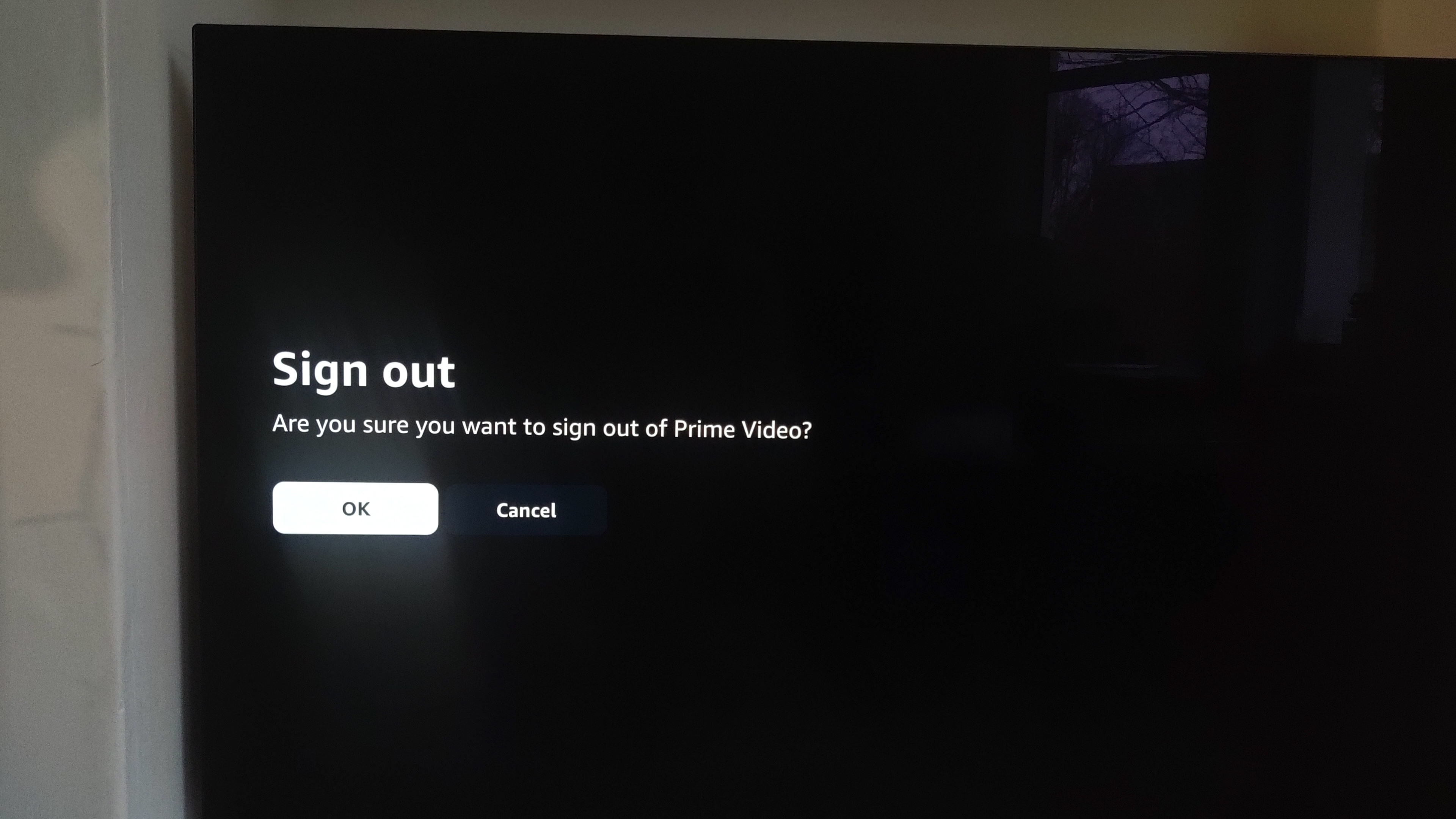 Aplicación Prime Video en televisores inteligentes