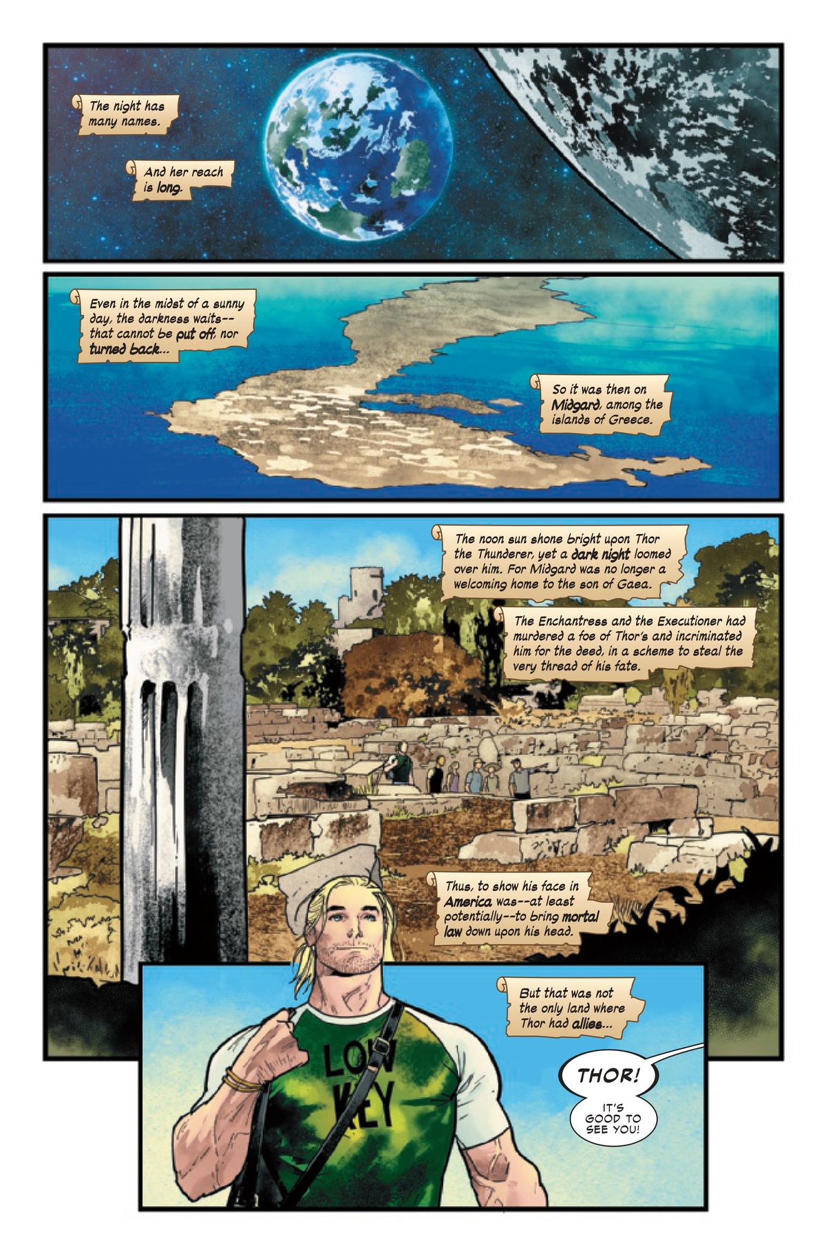 Art from The Immortal Thor #13