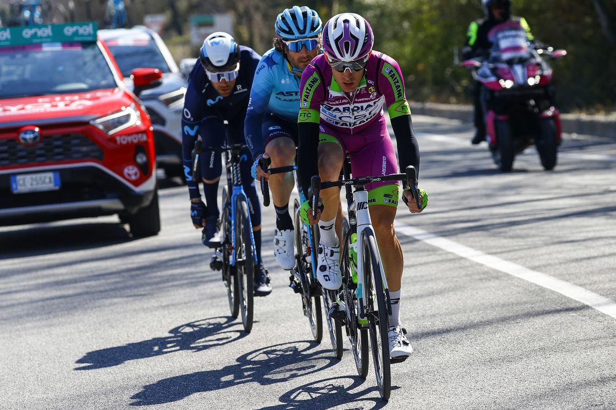 Tirreno Adriatico 2022 - 57th Edition - 7th stage San Benedetto del Tronto - San Benedetto del Tronto 159km - 13/03/2022 - Alessandro Tonelli (ITA - Bardiani - CSF - Faizan&Atilde;&uml;) - photo Luca Bettini/SprintCyclingAgency&Acirc;&copy;2022