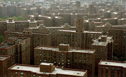 The Peter Cooper Village and Stuyvesant Town apartment complex in New York in 2006.