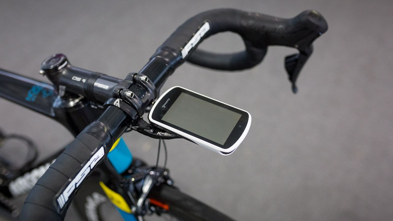 Astana are using Garmin Edge 1030 computers with K-Edge mounts for the 2018 season