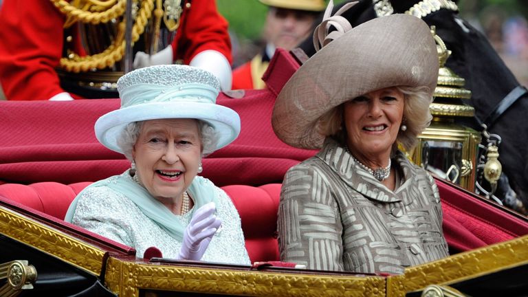 Queen and Duchess of Cornwall