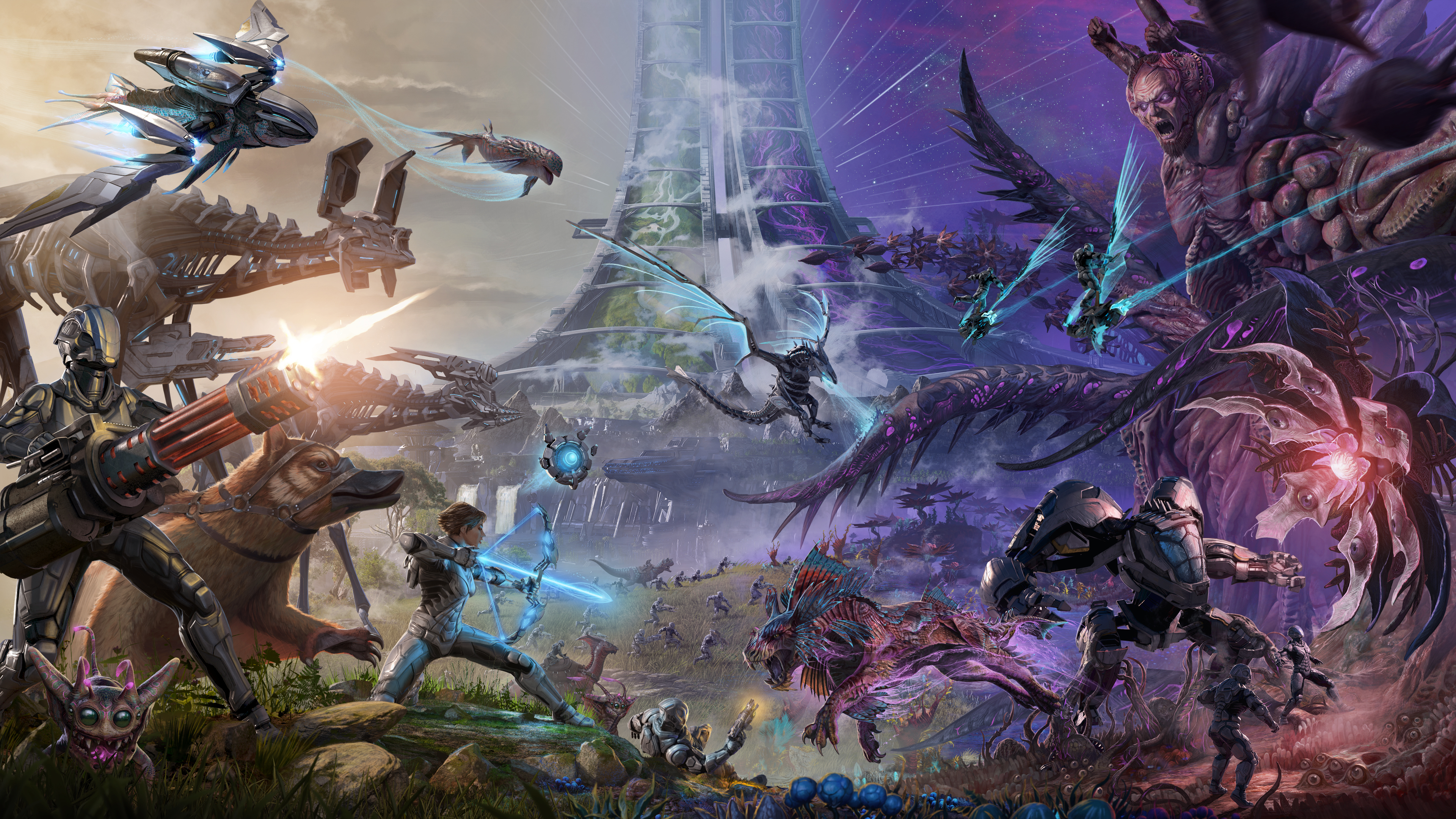  There's officially too much going on in the Ark: Genesis - Part 2 launch trailer 
