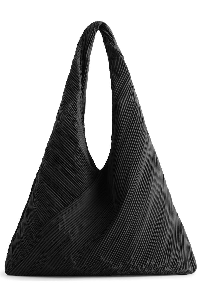 Pleated Shopper Bag