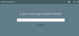 See how your site does on Google's mobile-friendly test