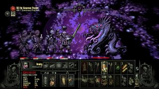 darkest dungeon -pelin kuvakaappaus taistelusta
