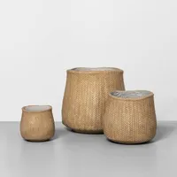 Woven Concrete Planter: $39.99 at Target