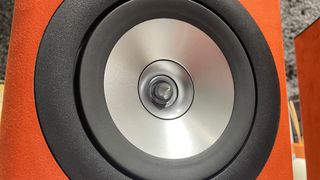 Technics SC-CX700 music system close up on drivers