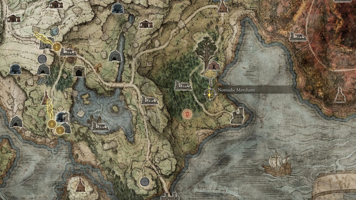 Elden Ring Tarnished Edition - Hefty Scimitar location