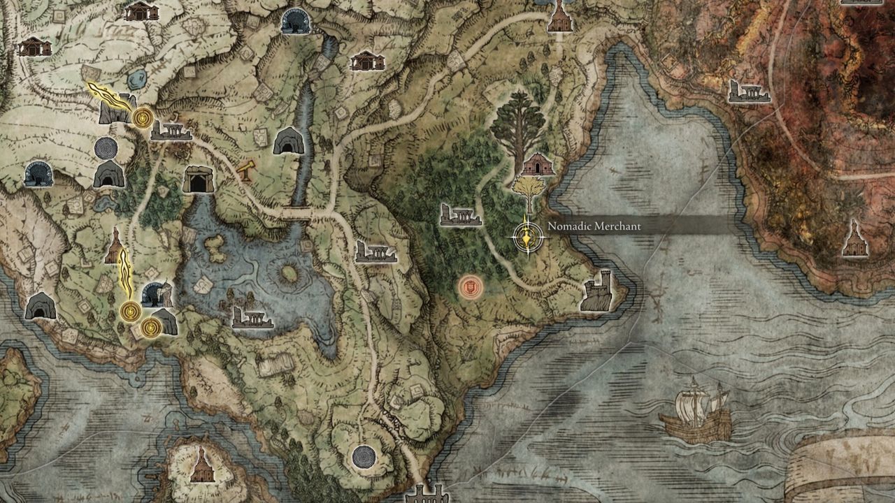 Elden Ring Tarnished Edition - Hefty Scimitar location