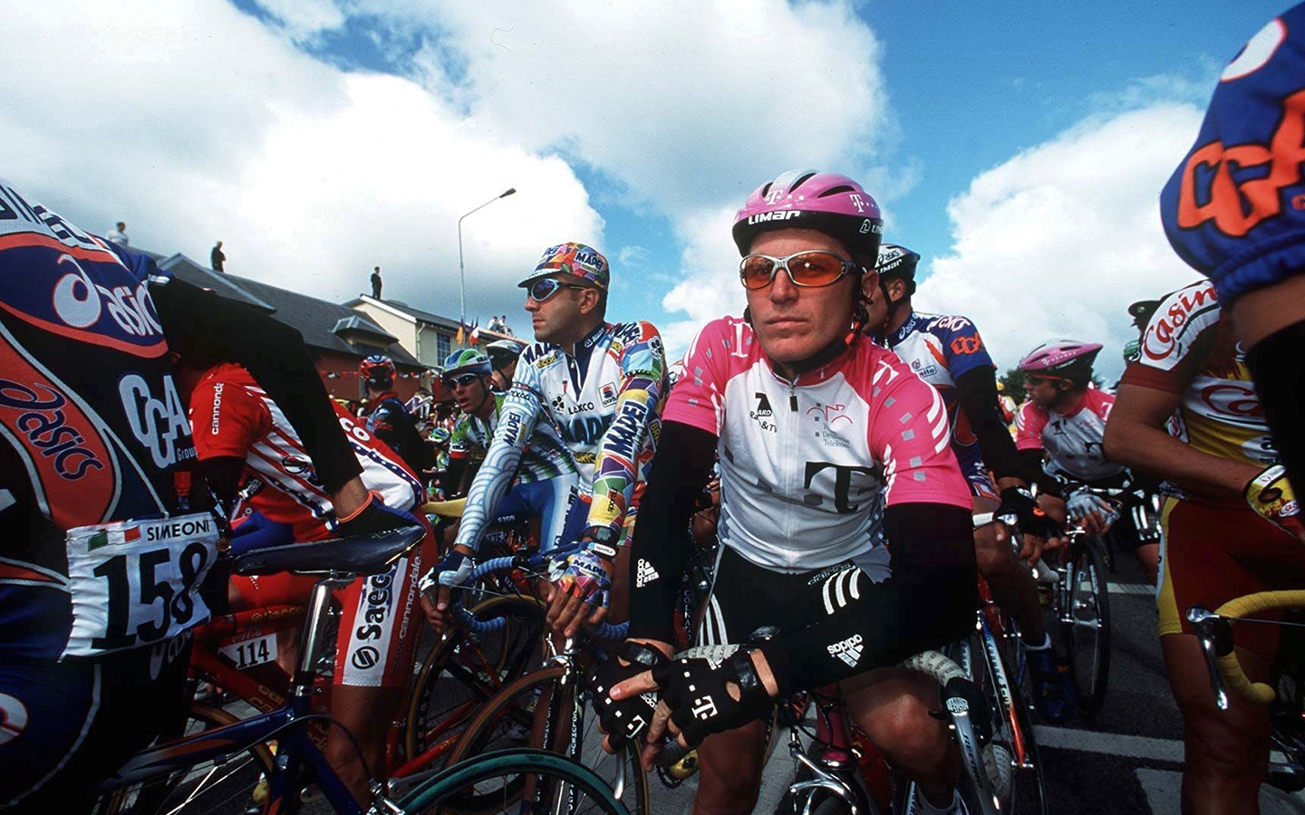 FRANCE - JULY 13: RADSPORT: TOUR DE FRANCE 1998, 2. Etappe von Enniscorthy nach Cork am 13.07.98, Jens HEPPNER/GER, Team Telekom (Photo by Andreas Rentz/Bongarts/Getty Images)