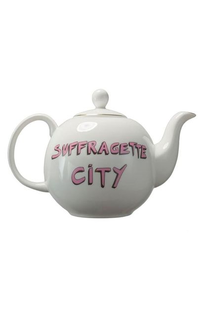 Plinth Suffragette City Tea Pot