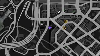 The GTA Online Street Dealers icon on the map