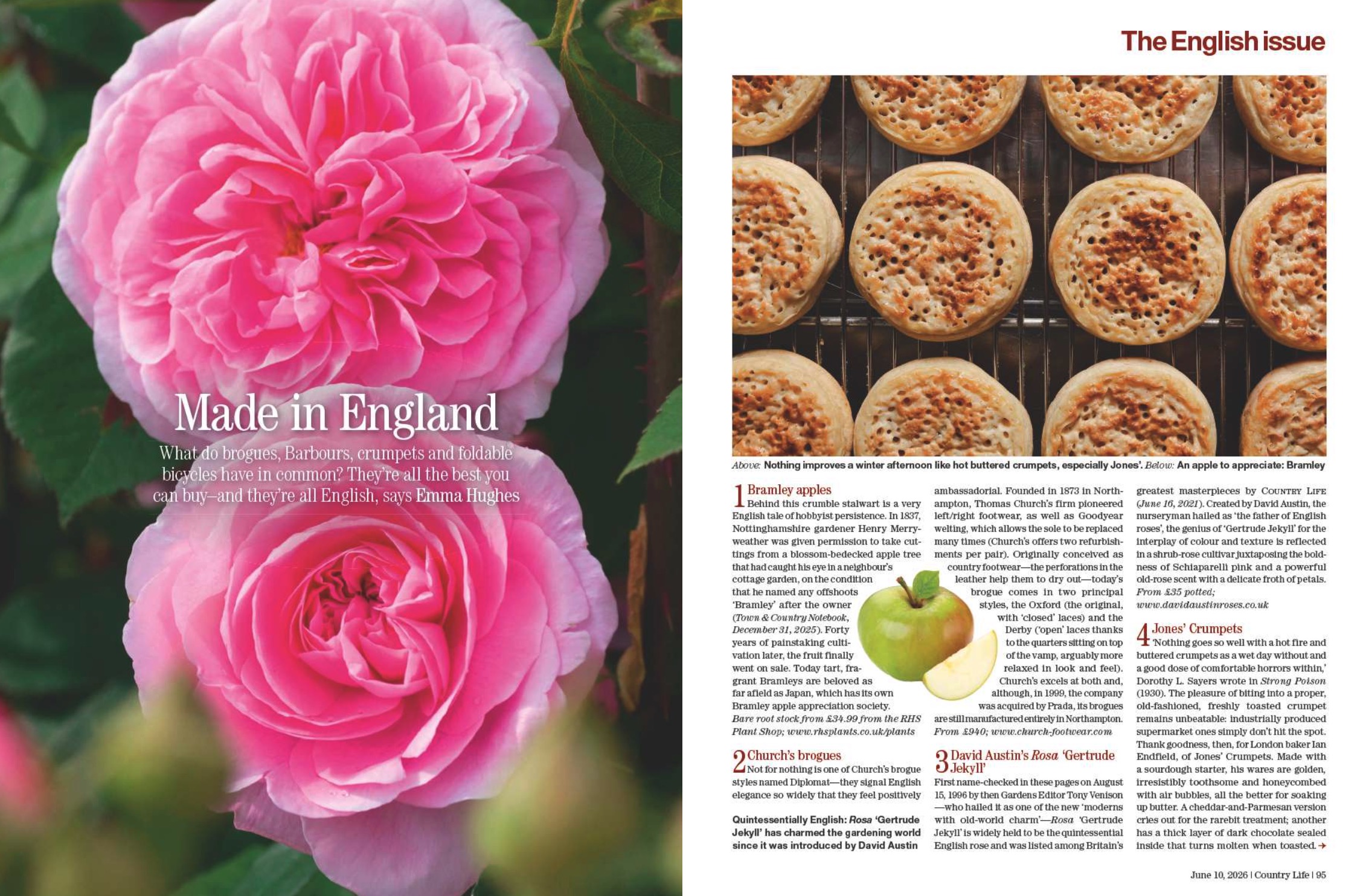 Spreads from Country Life 10 June 2025