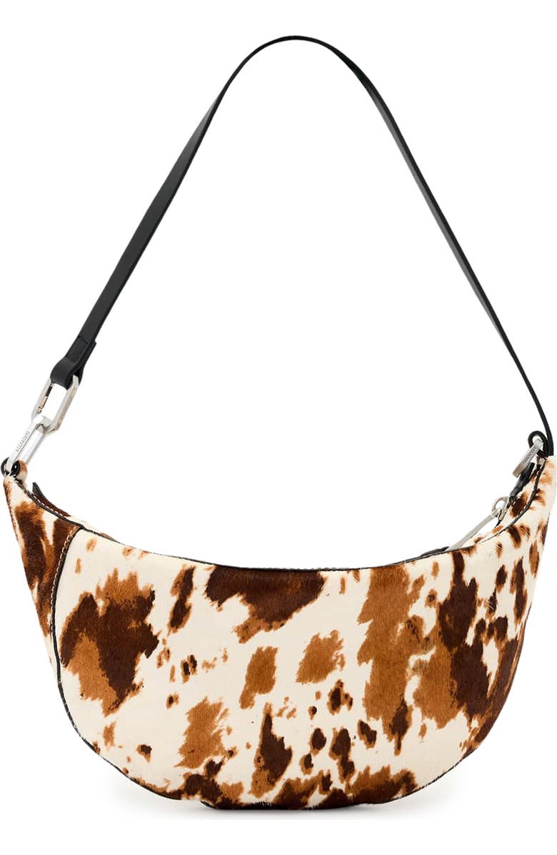 Micro Luna Genuine Calf Hair Shoulder Bag