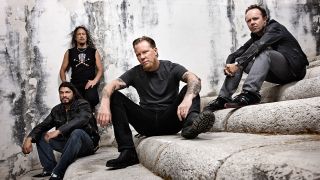 A press shot of Metallica from 2015