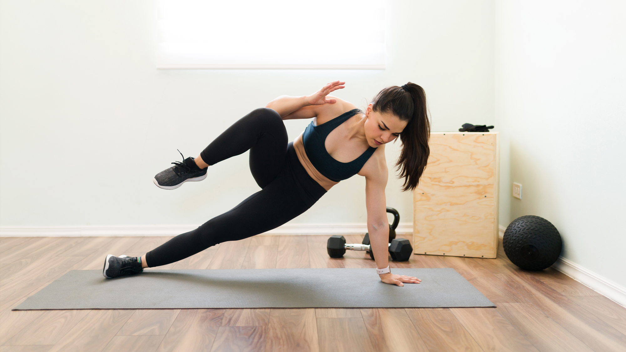 This equipment-free HIIT workout builds strength, blasts fat