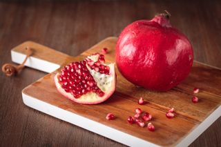 Fresh raw pomegranate