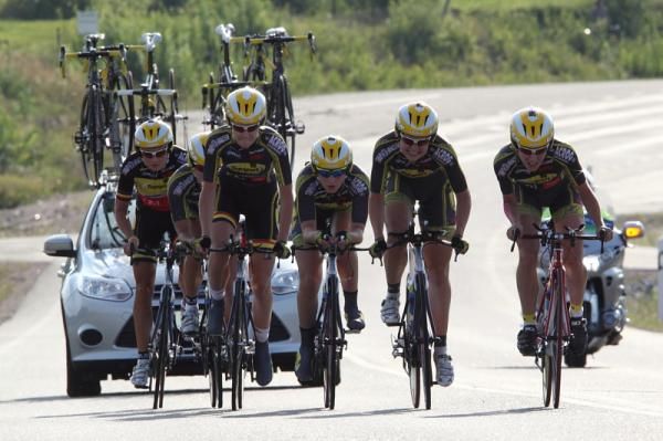 Topsport Vlaanderen 2012 on the tailwind section