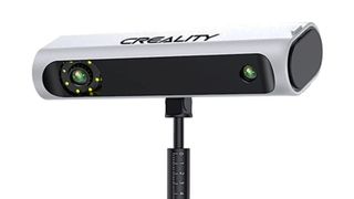 Best 3D scanners; a head of a scanner with lenses