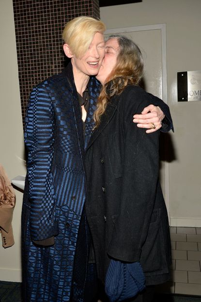 Tilda Swinton and Patti Smith