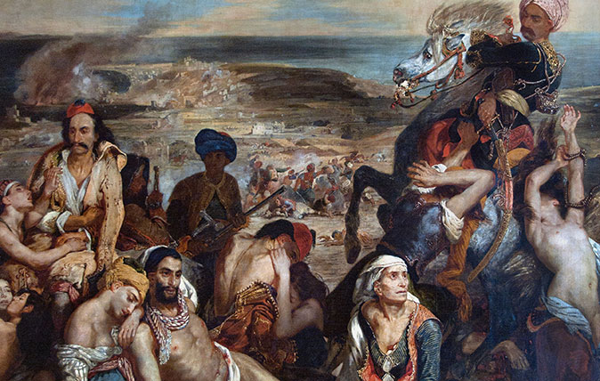 The Massacre at Chios (1824) by Eugene Delacroix (Photographed by Peter Horree / Alamy)