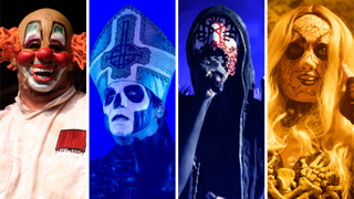 Photos of Slipknot, Ghost, Sleep Token and Lordi onstage