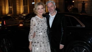 Emilia Fox and Jonathan Stadlen arrive with Audi at The Royal Ballet's "Cinderella" at The Royal Opera House on December 7, 2024