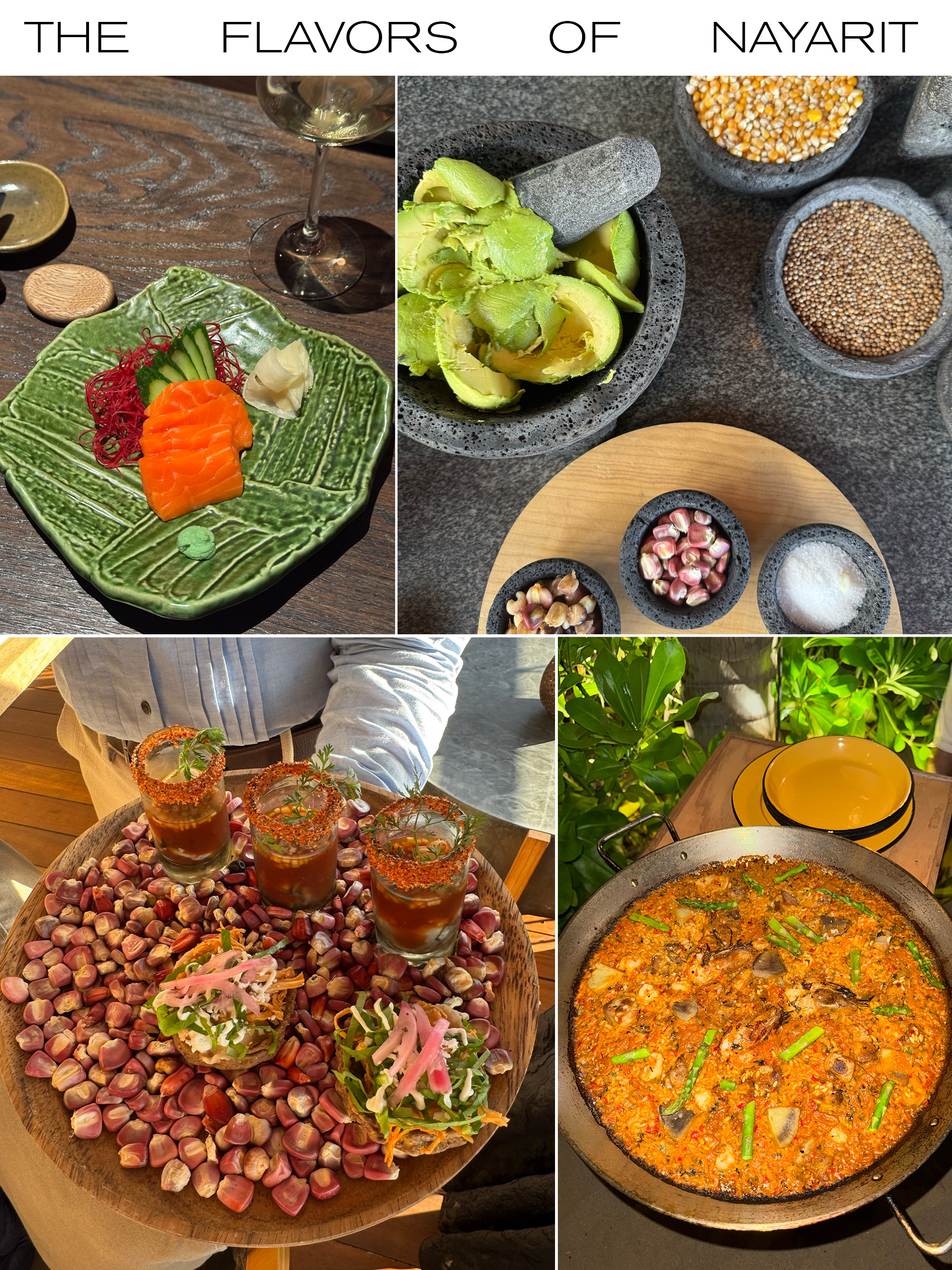 images of the food from rosewood mandarina.