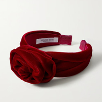 JENNIFER BEHR Rosamund velvet headband - £205 at Net-A-Porter