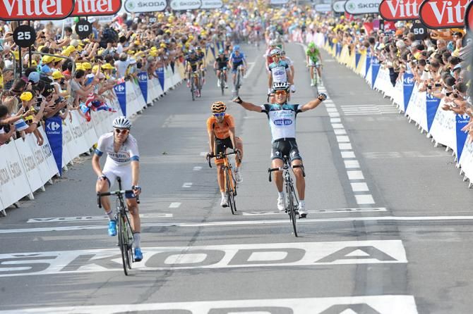 Matteo Trentin was pleased with his work
