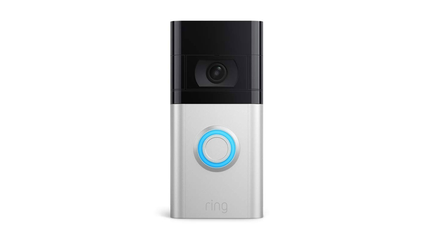 The Ring Video Doorbell 4 on a white background