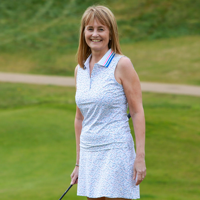 G/Fore Aye Poppy Sleeveless Polo 