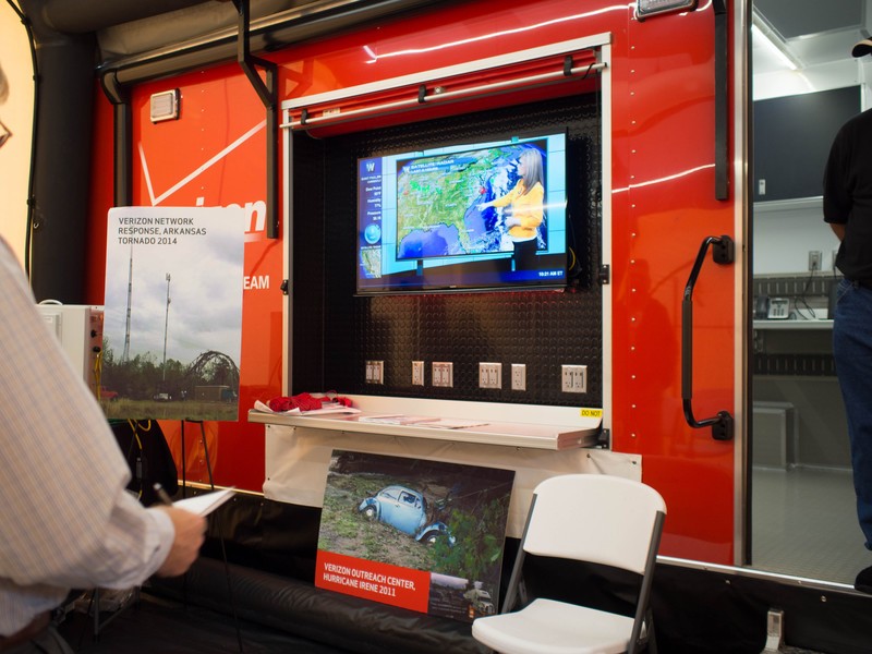 Verizon portable office