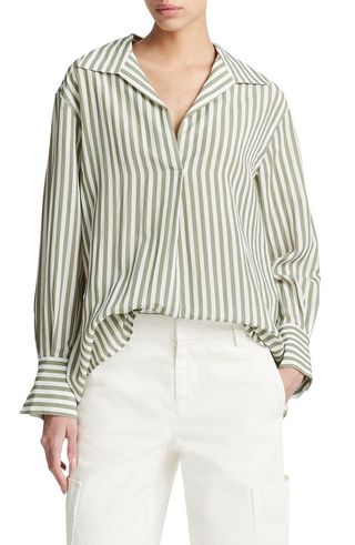 Coastal Stripe Long Sleeve Shirt