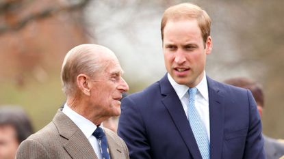 Prince Philip and Prince William