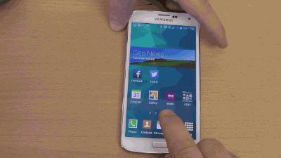 Samsung Galaxy S5 screenshot
