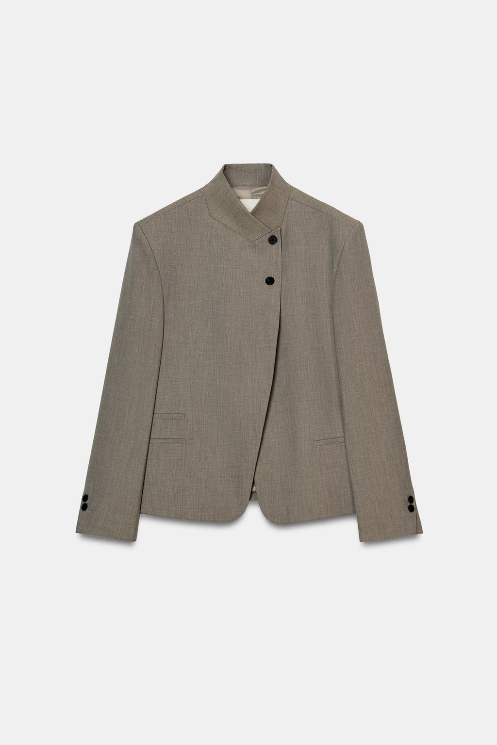 Zara, High Collar Blazer