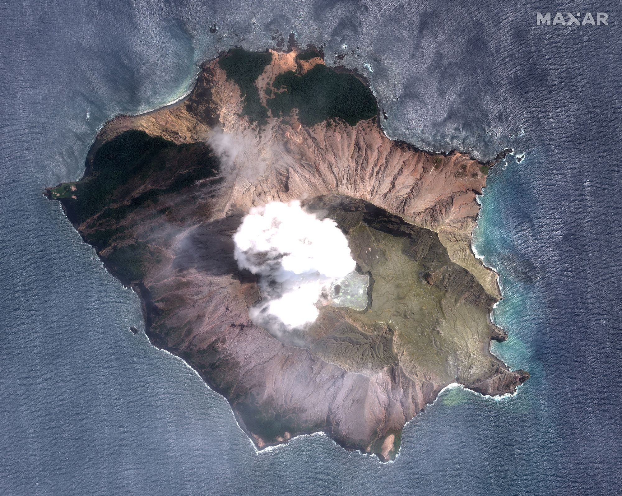 Volcano Data Disk Satellite Sees Deadly New Zealand Volcano Eruption from Space (Photos ...