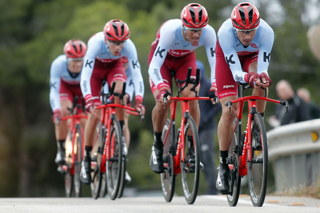 Katusha-Alpecin in the TTT