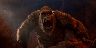 King Kong in the cave in Godzilla Vs. Kong