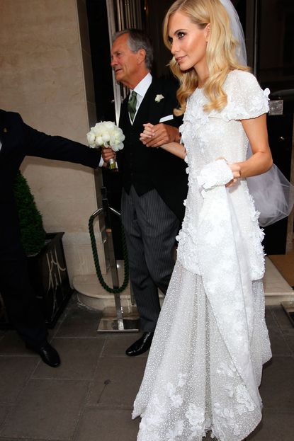 Chanel Couture Spring 2014 Finale Pregnant Bride Dress