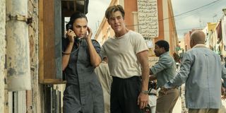 Gal Gadot and Chris Pine in Wonder Woman 1984