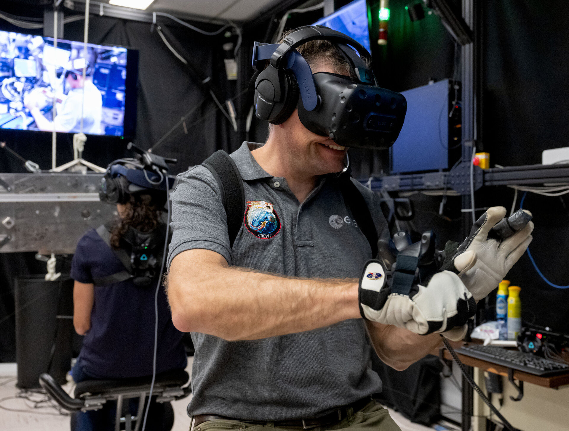 A digital actuality headset shall be launched to the Worldwide Area Station this week to assist astronauts’ psychological well being