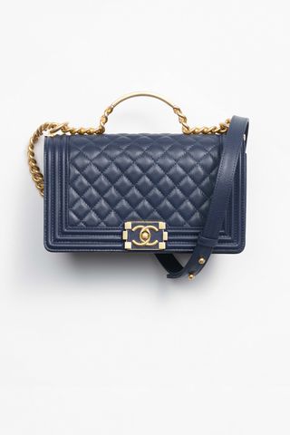 Boy Chanel Flap Bag With Handle