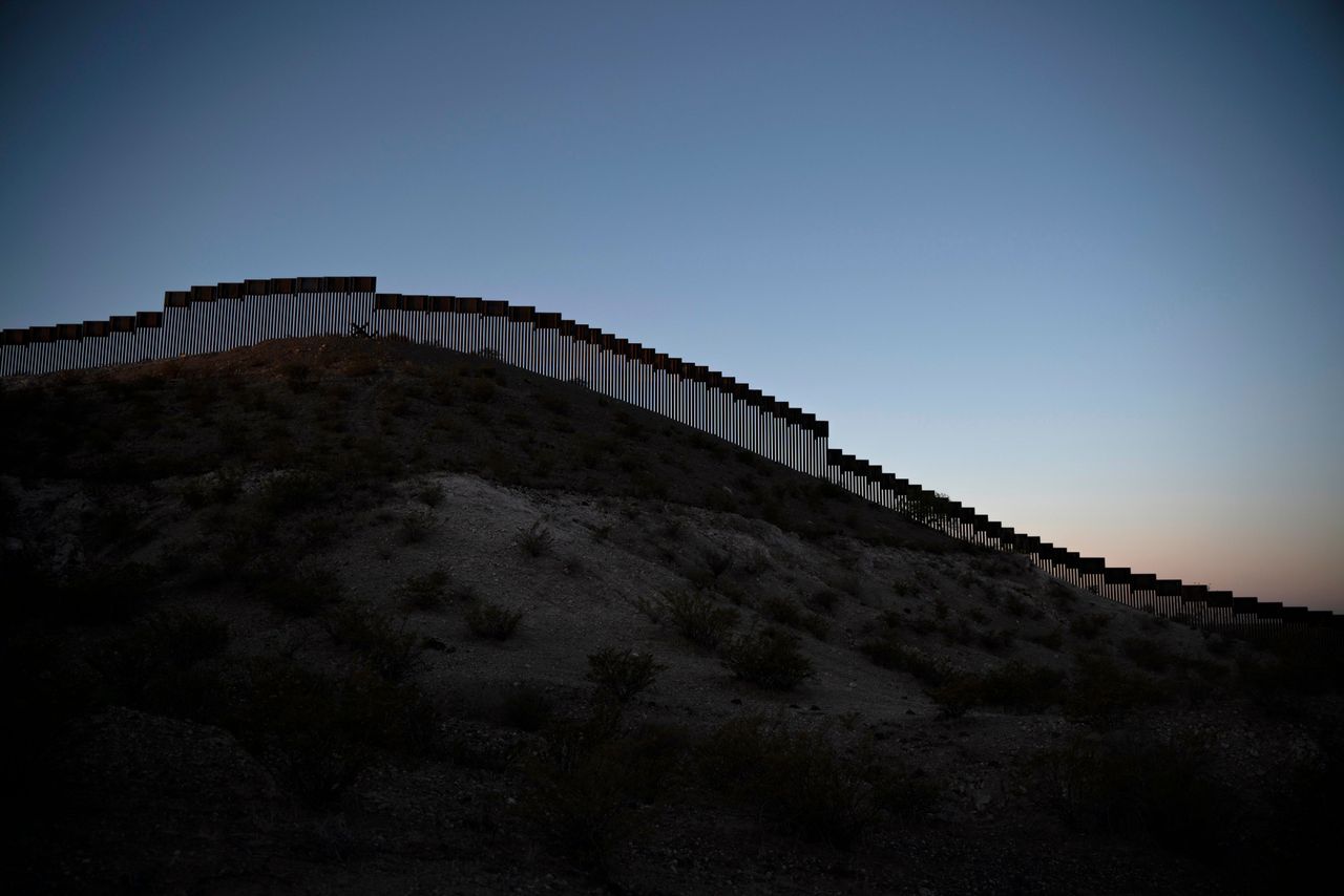 U.S.-Mexico border in New Mexico.