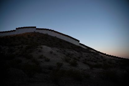 U.S.-Mexico border in New Mexico.