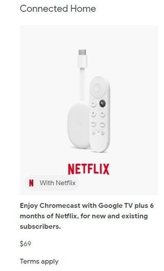 Chromecast With Google Tv Promo
