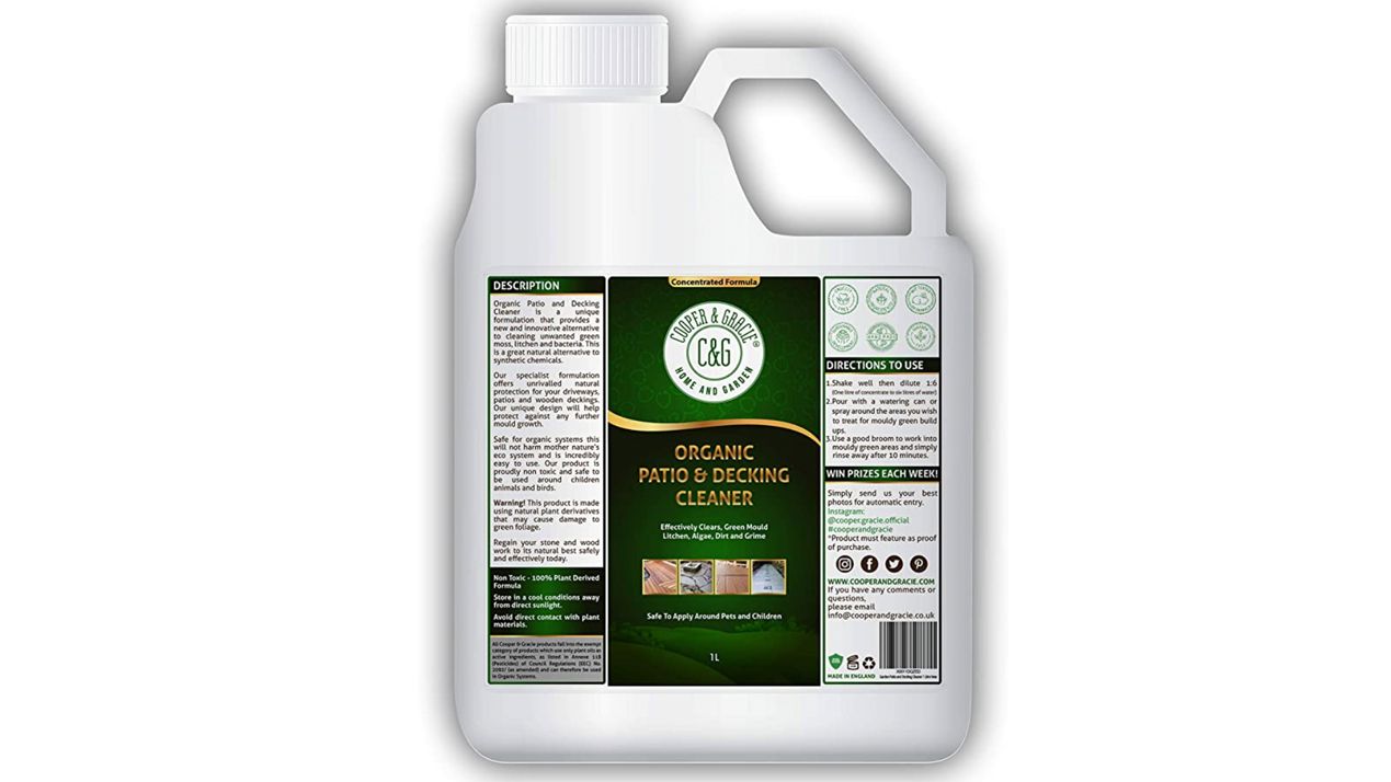 CG Home and Garden Organic Patio Decking Cleaner